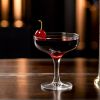 Black Manhattan drink