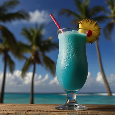 Drink Blue Hawaiian