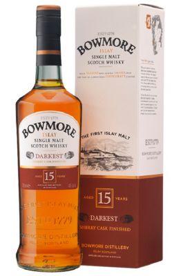 Whisky szkocka Bowmore Darkest 15 y.o. Single Malt