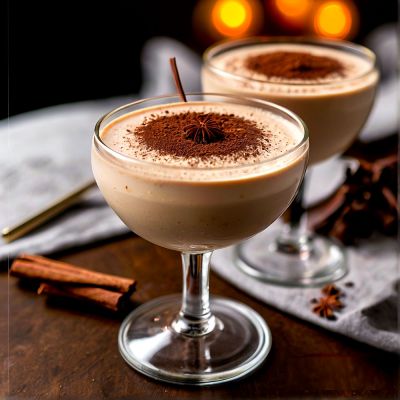 Brandy Alexander drink z koniakiem i likierem kakaowym
