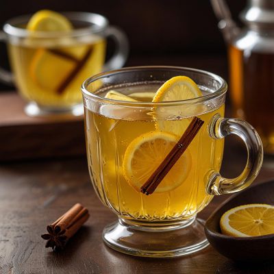 Hot Toddy koktajl z whisky, miodem i cytryną