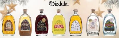 Różne warianty smakowe Mioduli Mundivie – likier, gin i edycje klasyczne