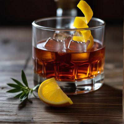 Sazerac koktajl z rye whiskey