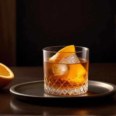 Tequila Old Fashioned drink
